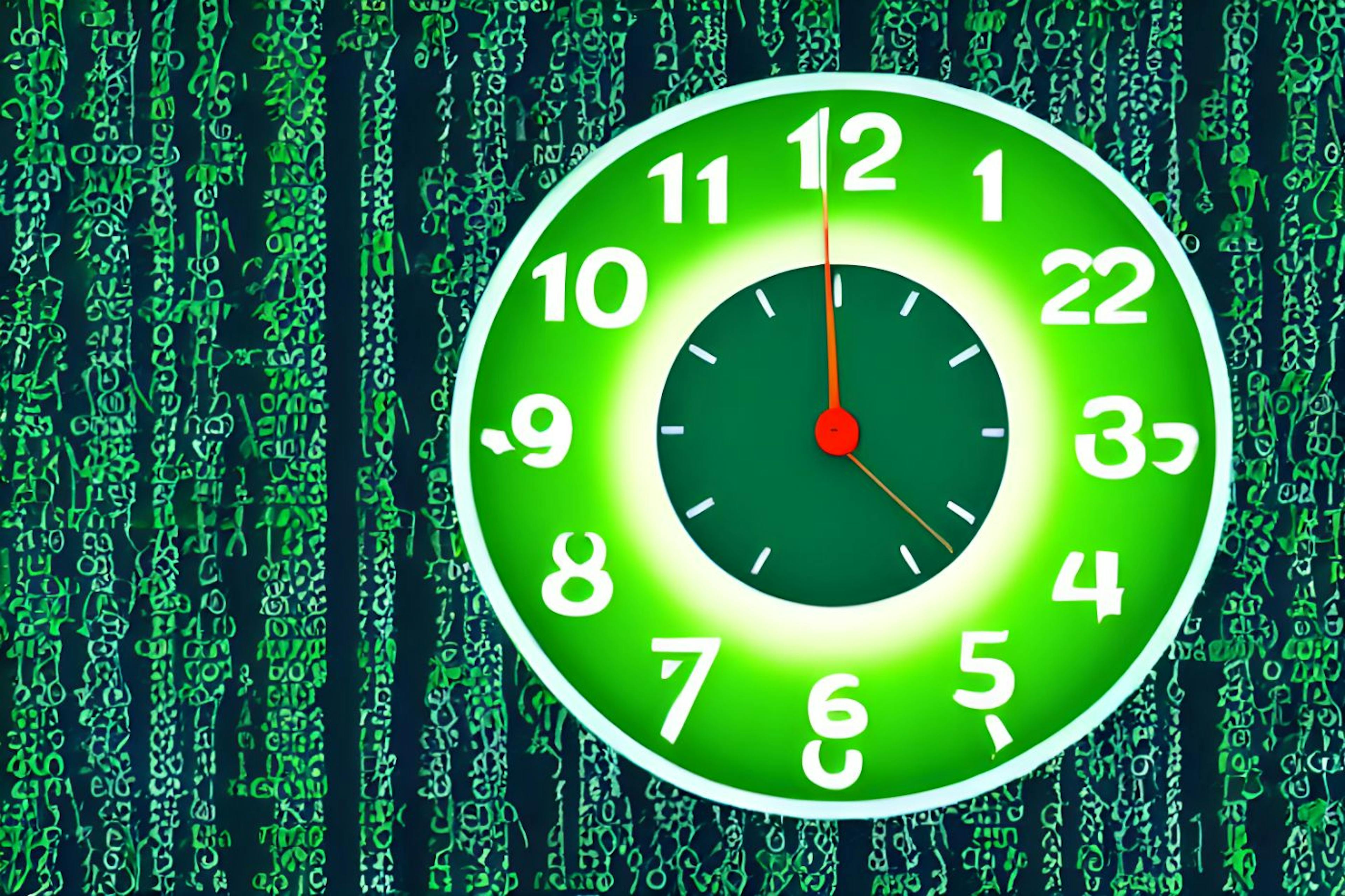 State of the Noonion: Green Clock Strikes Noon