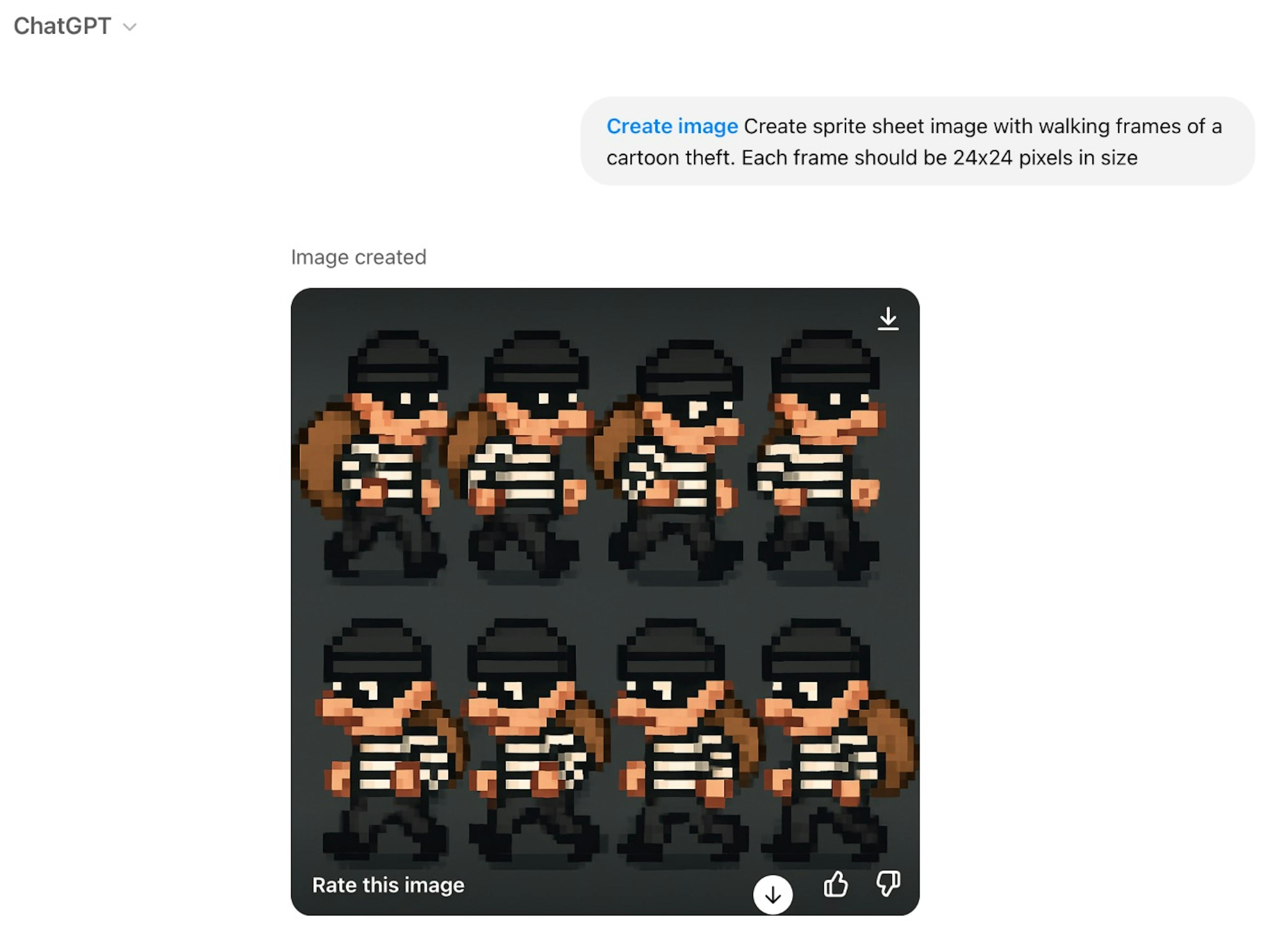 Making the characters