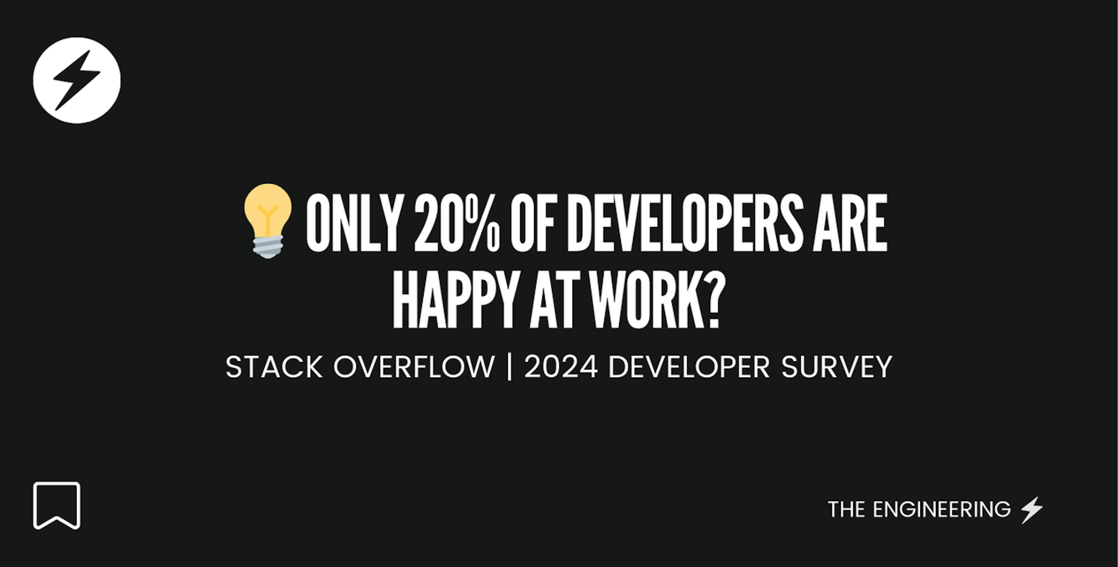 /why-only-1-in-5-developers-are-happy-at-work feature image