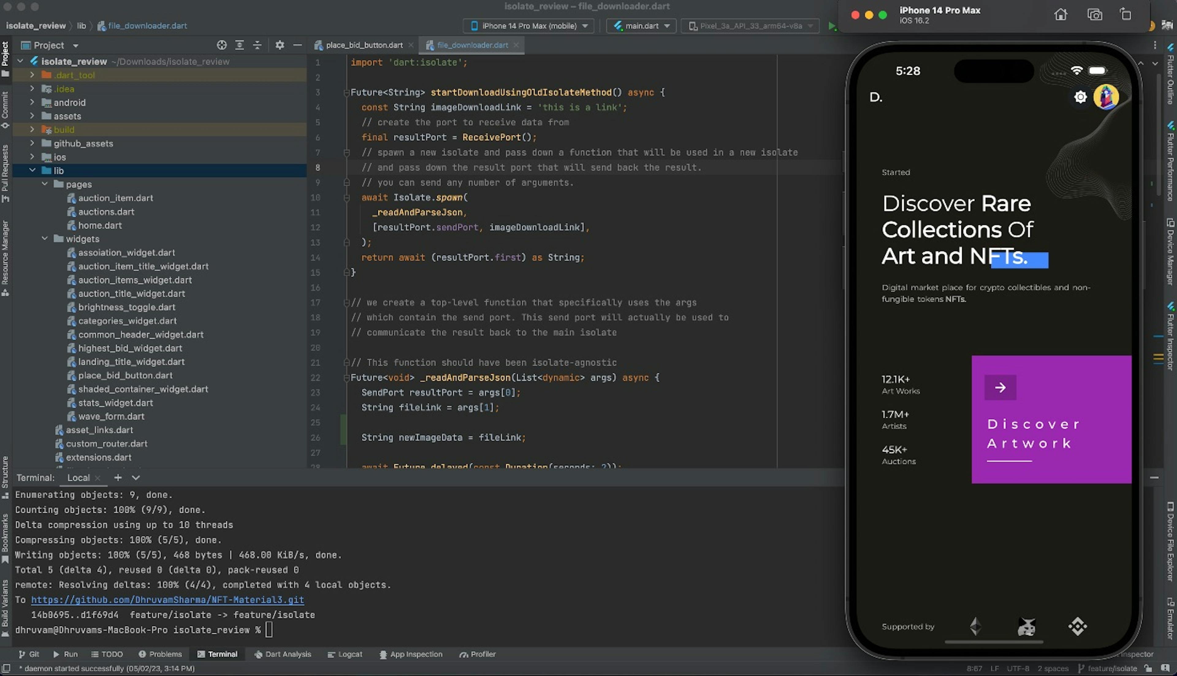 Running Parallel Code in Flutter With Isolates